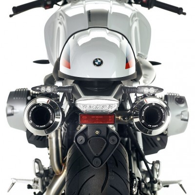 BOS Slip-On rear silencer 2-2 BMW R nineT EURO 4 stainless steel