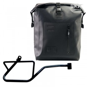 Borsa laterali in TPU con telaio destro per Moto Guzzi V7 850 Unitgarage