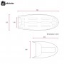 Cafe Racer seat for BMW R45 R75 R80 R100