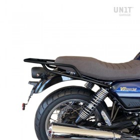 Moto Guzzi V7 850 Unitgarage rear luggage rack with passenger handles