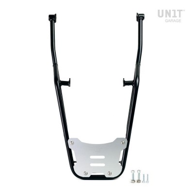 Rear luggage rack with Unitgarage plate for Moto Guzzi V7 850