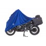 Wunderlich blue indoor motorcycle cover