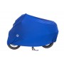 Wunderlich blue indoor motorcycle cover