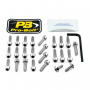 BMW R 1250 GS stainless steel engine hardware kit