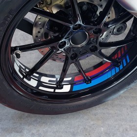 Rim sticker BMW R1200GS LC R1250GS and ADV with alloy rims