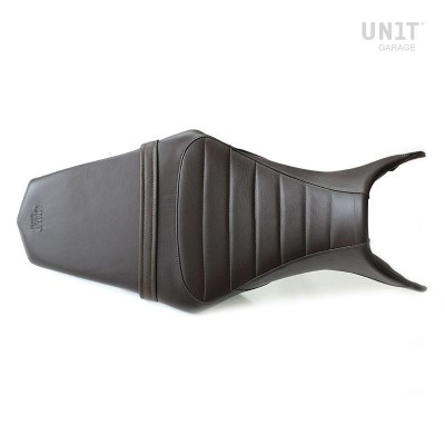 Brown long seat cover Yamaha MT09 Unitgarage