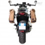 Side bag in canvas and frame Ducati Scrambler 400 800 from 2023 right side Unitgarage